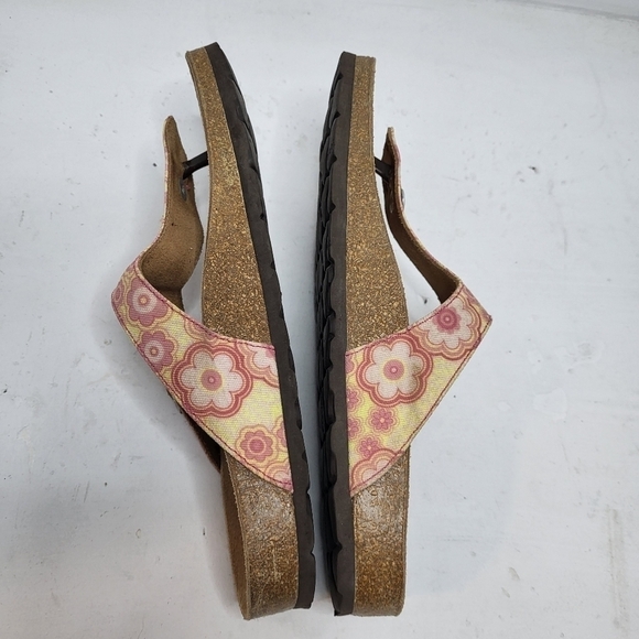 Biotime Women's Floral Print Thong Sandal Size 40 - Picture 6 of 11
